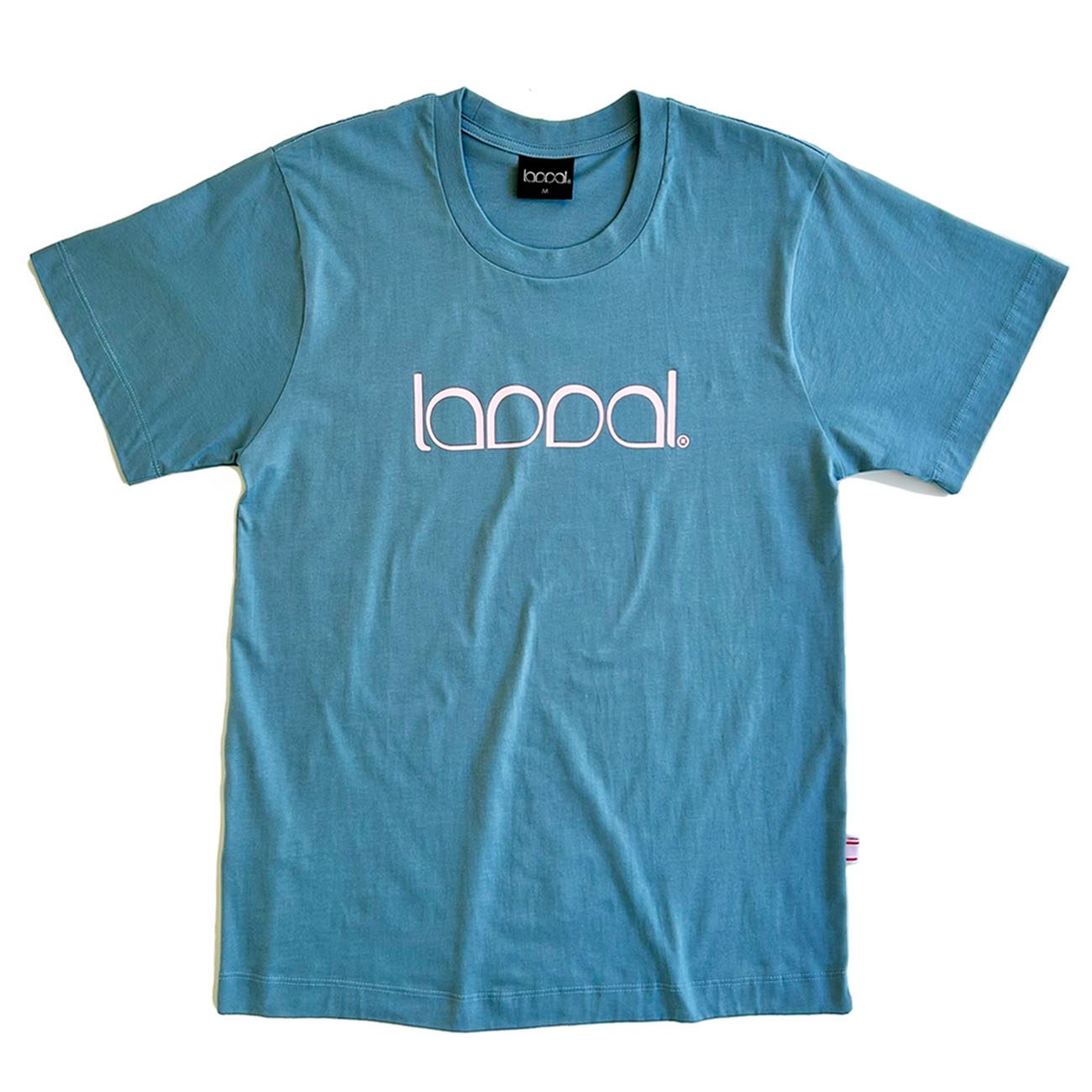 Laddal® Moda Rua Camiseta Laddal Clássica Azul Claro Rosa Bebê