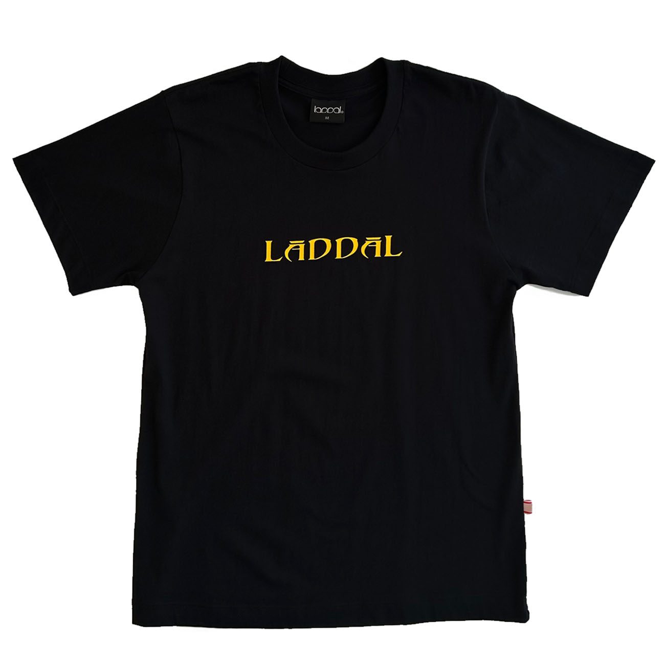 Laddal® Moda Rua Camiseta Laddal Medieval Preto Amarelo