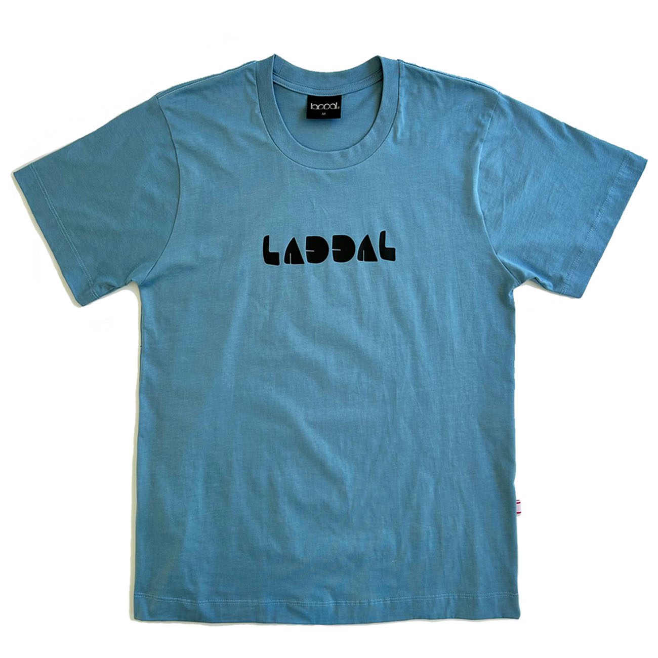 Laddal® Moda Rua Camiseta Laddal Sombras Azul Claro Preto