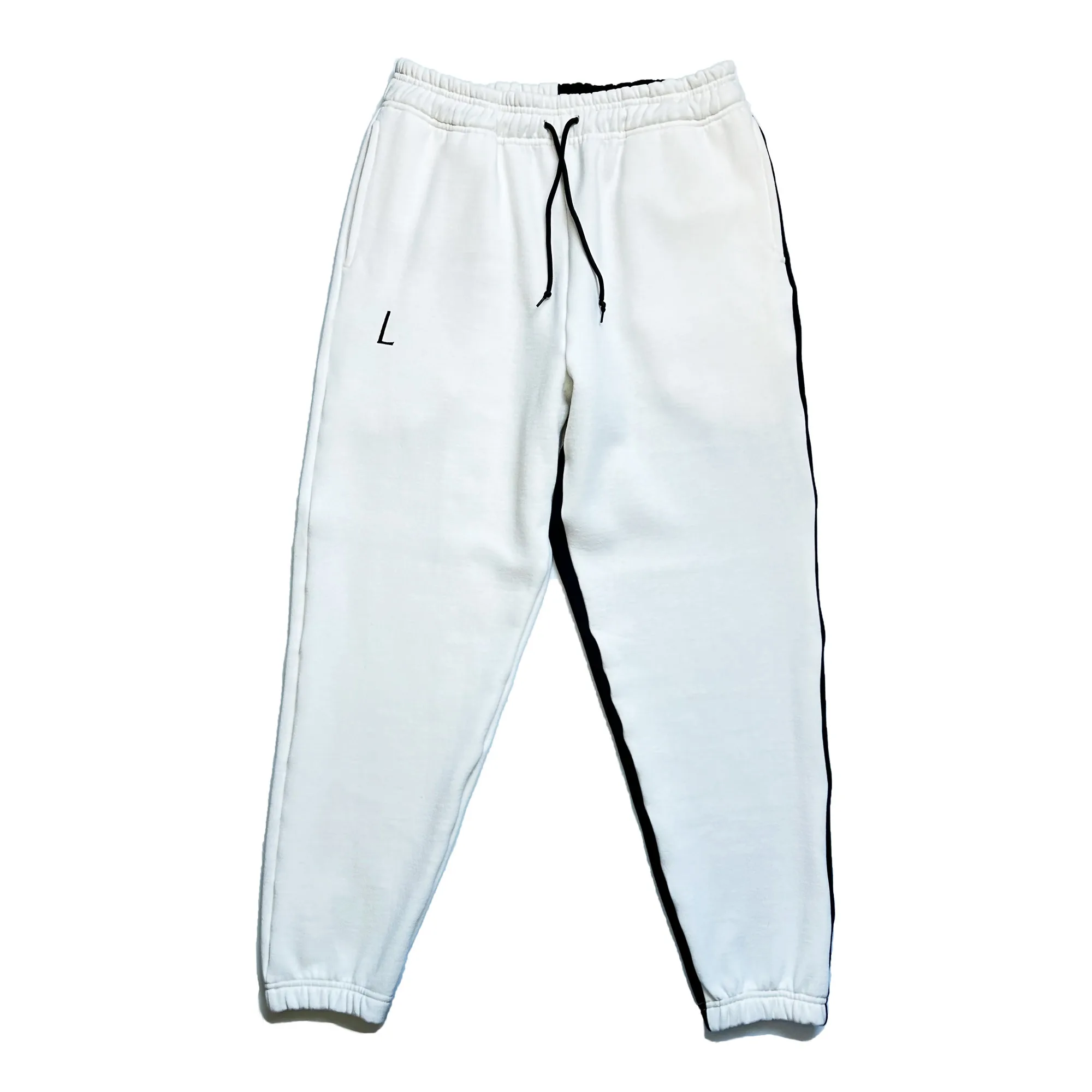 Laddal® Moda Rua Calça Moletom Duo Santo L Marfim