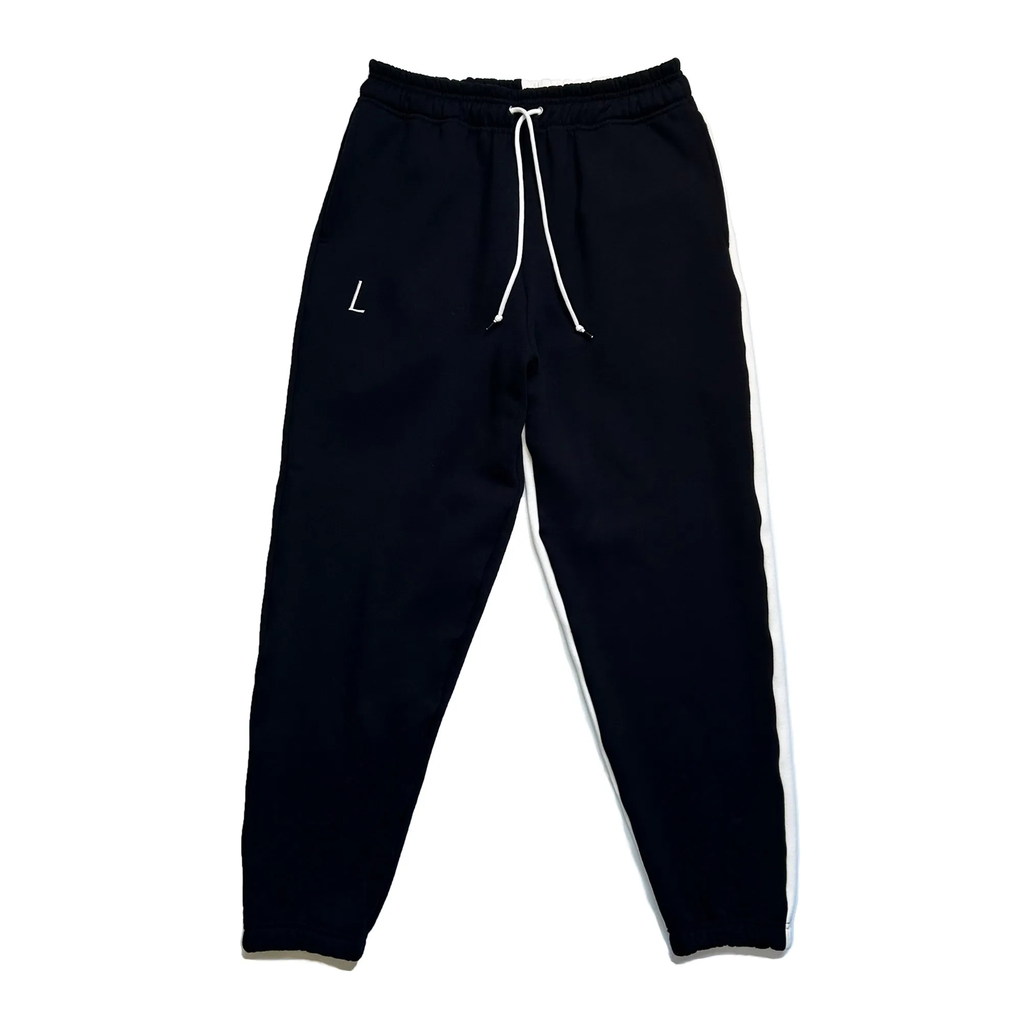 Laddal® Moda Rua Calça Moletom Duo Santo L Preto